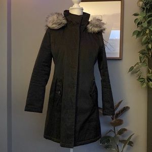 Black Winter Coat - S